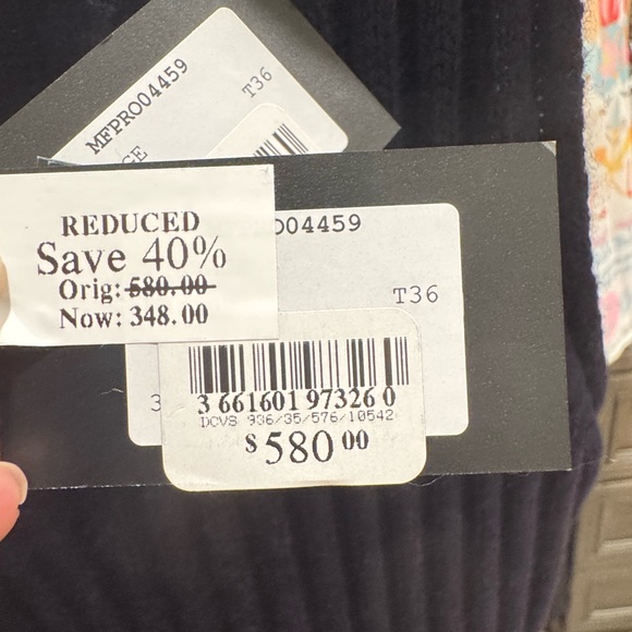 Maje 100% wool Knit maxi dress with removable sweater / Size 36 - Picture 15 of 15